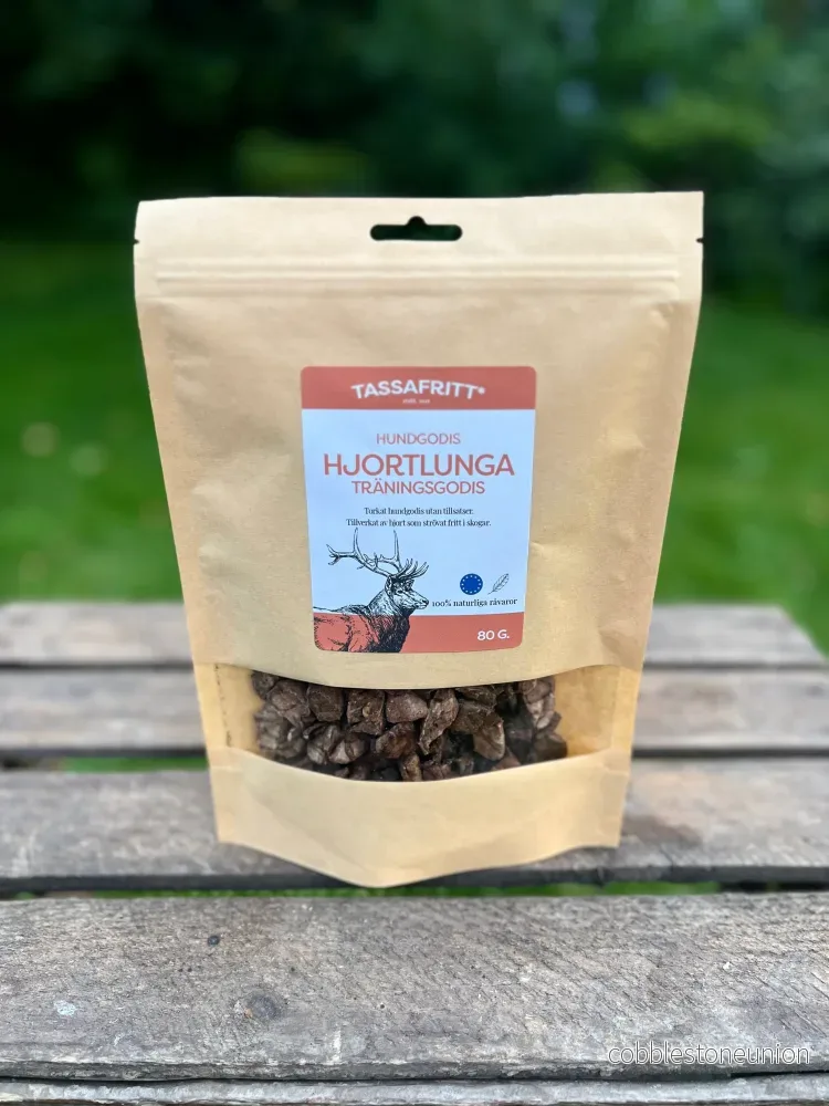 Hundgodis Hjortlunga 80g