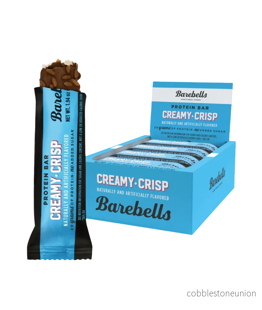 Barebells Protein Bar Creamy Crisp 55gx12 Barebells Protein Bar Creamy Crisp 55gx12
