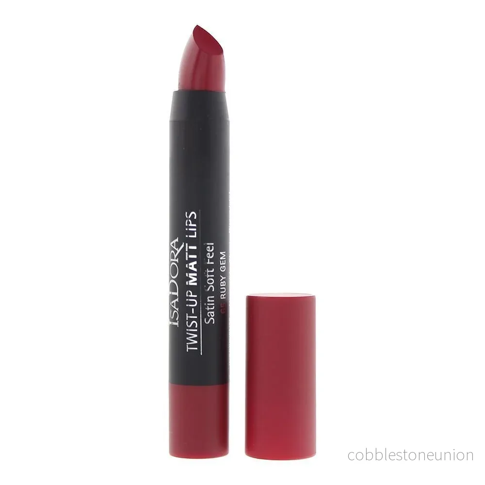 IsaDora, Twist-Up, Sculpture, Krämigt läppstift, 65, Rubin ädelsten, 3.3 g IsaDora, Twist-Up, Sculpture, Krämigt läppstift, 65, Rubin ädelsten, 3.3 g