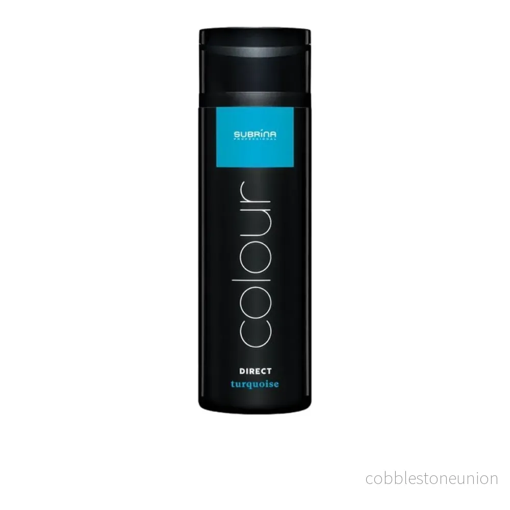 Subrina Professional, Direct Colour, Utan oxidationsmedel och ammoniakfri, Hårfärgningsgel, Extremt intensiva färger, Turkos, 200 ml