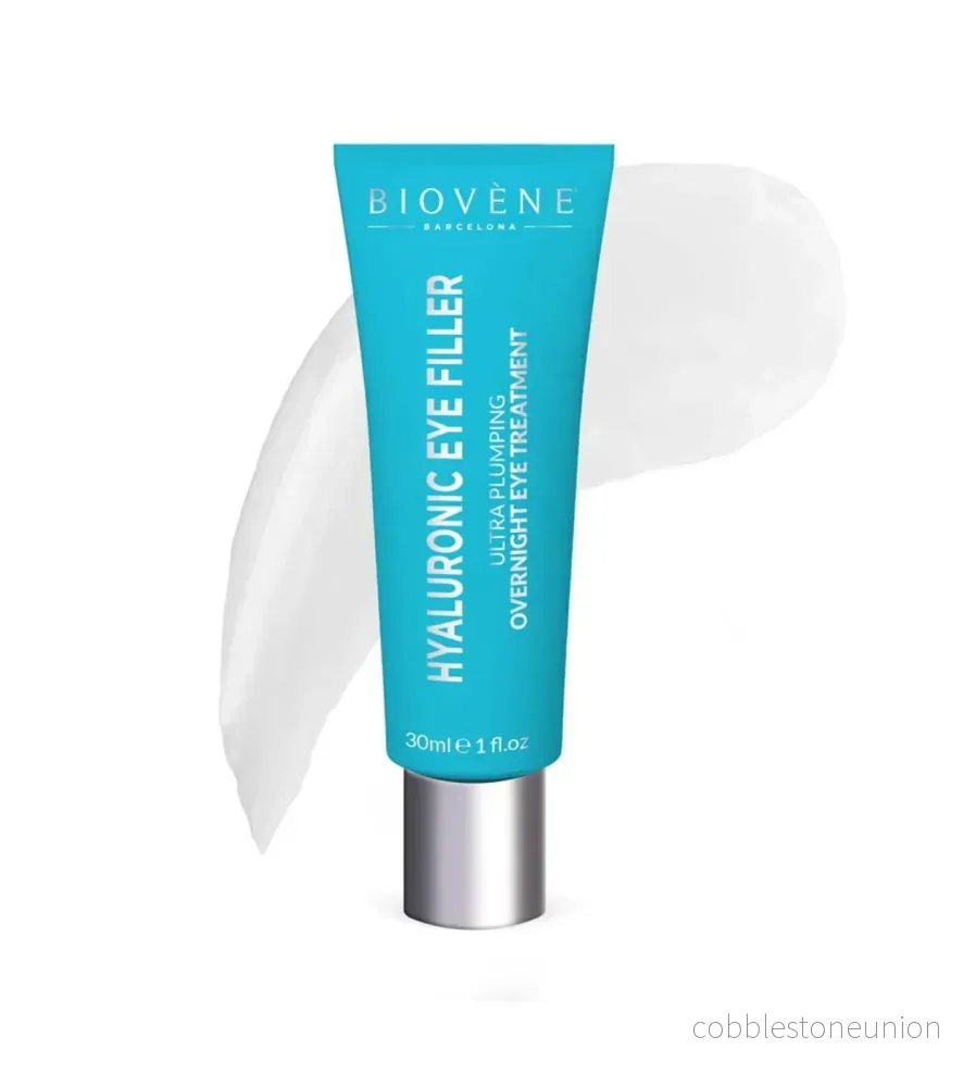 Biovene, Eye Filler, Hyaluronsyra, Uppstramande, Övernatt, Ögonkräm, 30 ml