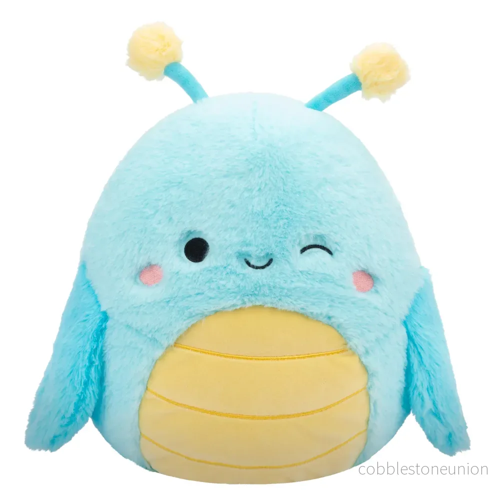 Squishmallows 40 cm Fuzz A Mallows Giles Grasshopper
