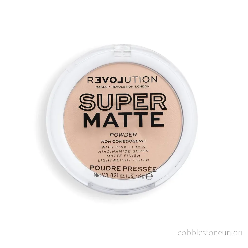Makeup Revolution, Super Matte, Puderconcealer, Vanilj, 6 g