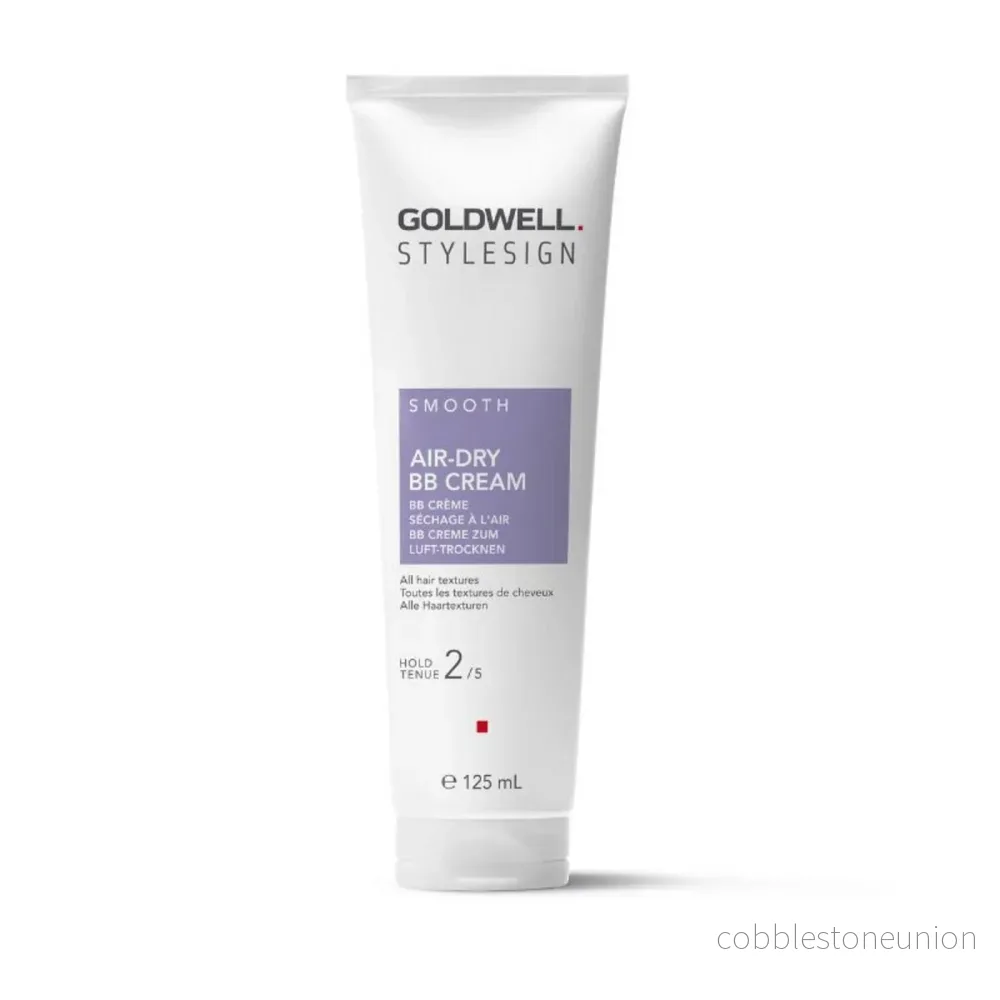 Goldwell, Stylesign Smooth Air-Dry BB Cream, Hårstylingskräm, Lätt till medelstark stadga, 125 ml Goldwell, Stylesign Smooth Air-Dry BB Cream, Hårstylingskräm, Lätt till medelstark stadga, 125 ml
