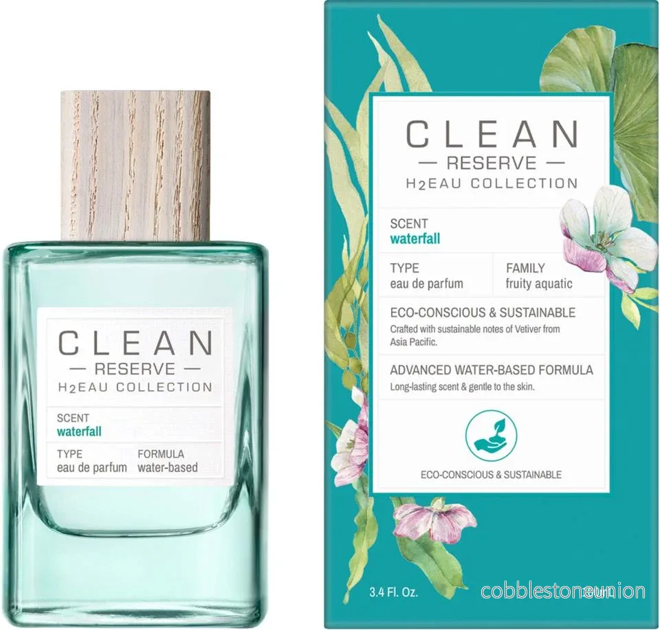 Clean, H2Eau Waterfall, Eau de Parfum, Unisex, 100 ml Clean, H2Eau Waterfall, Eau de Parfum, Unisex, 100 ml
