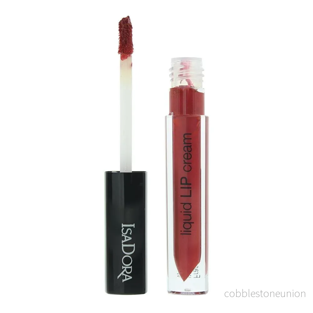 IsaDora, Lip Cream, Flytande läppstift, 17, Red Legend, 3.5 ml