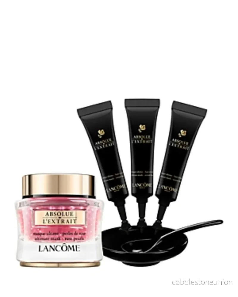 Lancome, Absolue L'Extrait, Regenerativ och Revitaliserande, Extrakt av blommor från damaskros, Gelmask, Ansikte, 14 st, 30 ml - Bild 2
