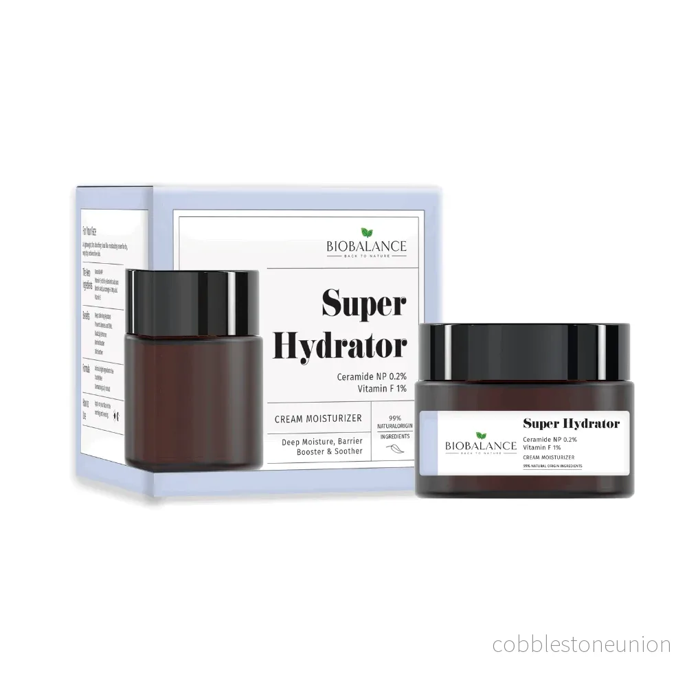 Bio Balance, Super Hydrator, Hydrating & Moisturising, Dag & Natt, Grädde, För ansiktet, 50 ml Bio Balance, Super Hydrator, Hydrating & Moisturising, Dag & Natt, Grädde, För ansiktet, 50 ml