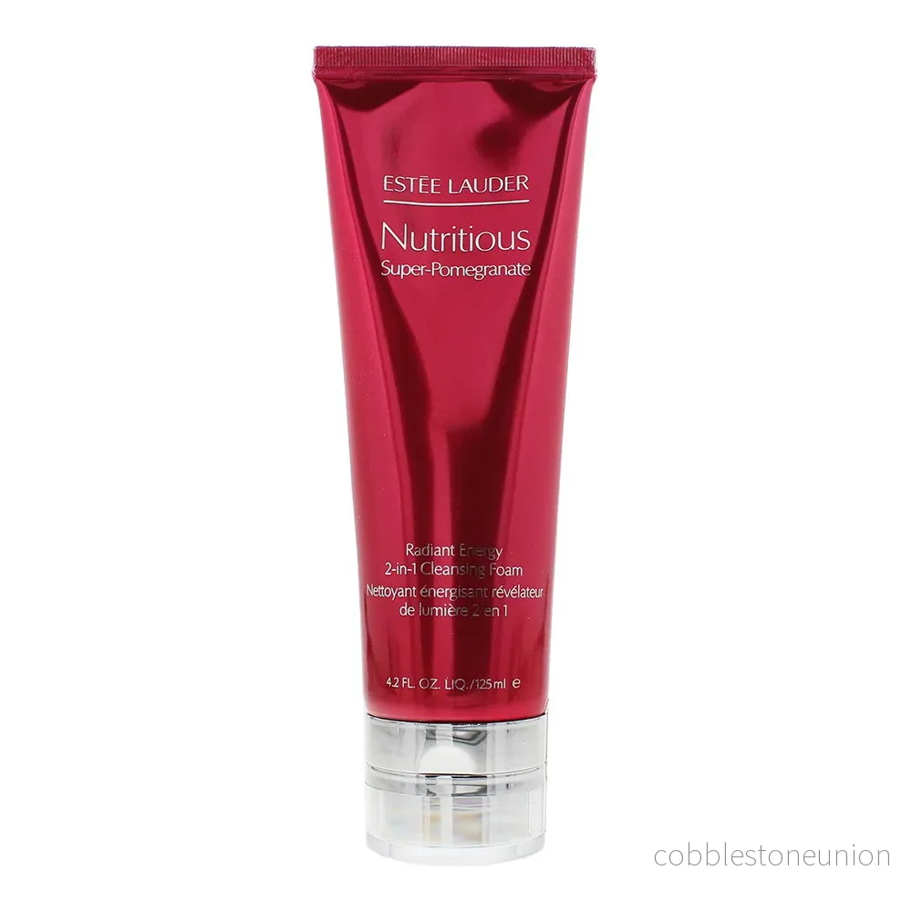 Estee Lauder, Nutritious Super-Pomegranate, Radiant Energy 2-in-1 Cleansing Foam, 125 ml Estee Lauder, Nutritious Super-Pomegranate, Radiant Energy 2-in-1 Cleansing Foam, 125 ml