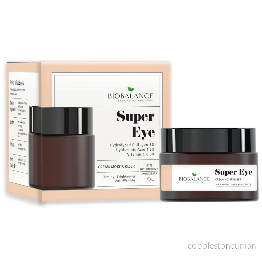 Bio Balance, Super Eye, Hydrating, Firming & Brightening, Dag & Natt, Ögonkräm, 20 ml Bio Balance, Super Eye, Hydrating, Firming & Brightening, Dag & Natt, Ögonkräm, 20 ml