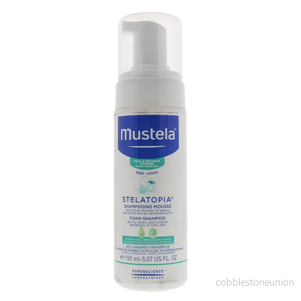Mustela, Stelatopia, Schampo, Lugnar, 150 ml Mustela, Stelatopia, Schampo, Lugnar, 150 ml