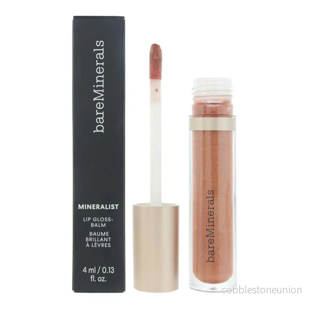 BareMinerals, Mineralist, Nude, Läppglans, Värme, 4 ml - Bild 2