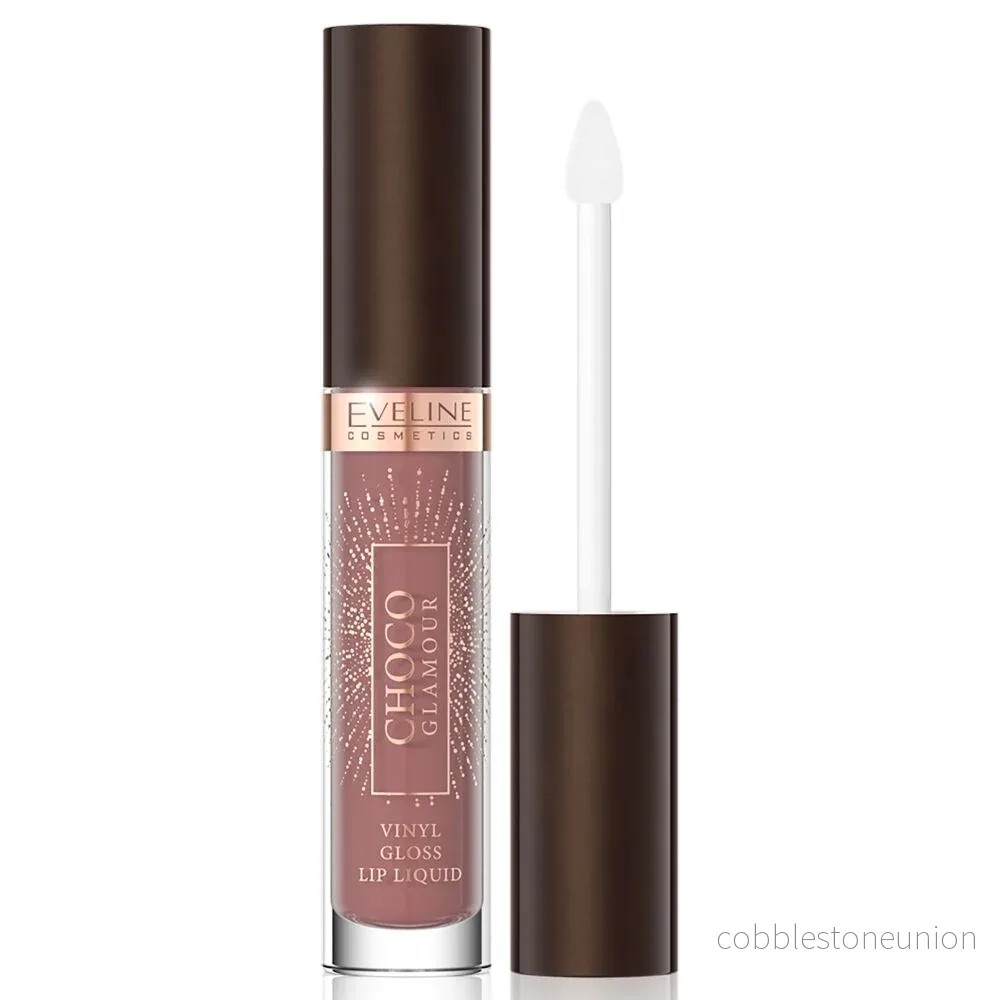 Eveline Cosmetics, Choco Glamour, Lip Gloss, 03, Toffee Chocolate, 4.5 ml Eveline Cosmetics, Choco Glamour, Lip Gloss, 03, Toffee Chocolate, 4.5 ml