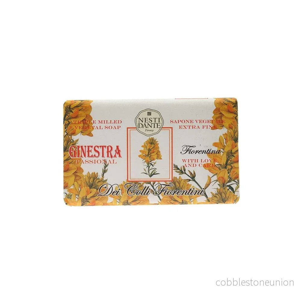 Nesti Dante, Dei Colli Fiorentini Broom Flower, Tvål, 250 g Nesti Dante, Dei Colli Fiorentini Broom Flower, Tvål, 250 g
