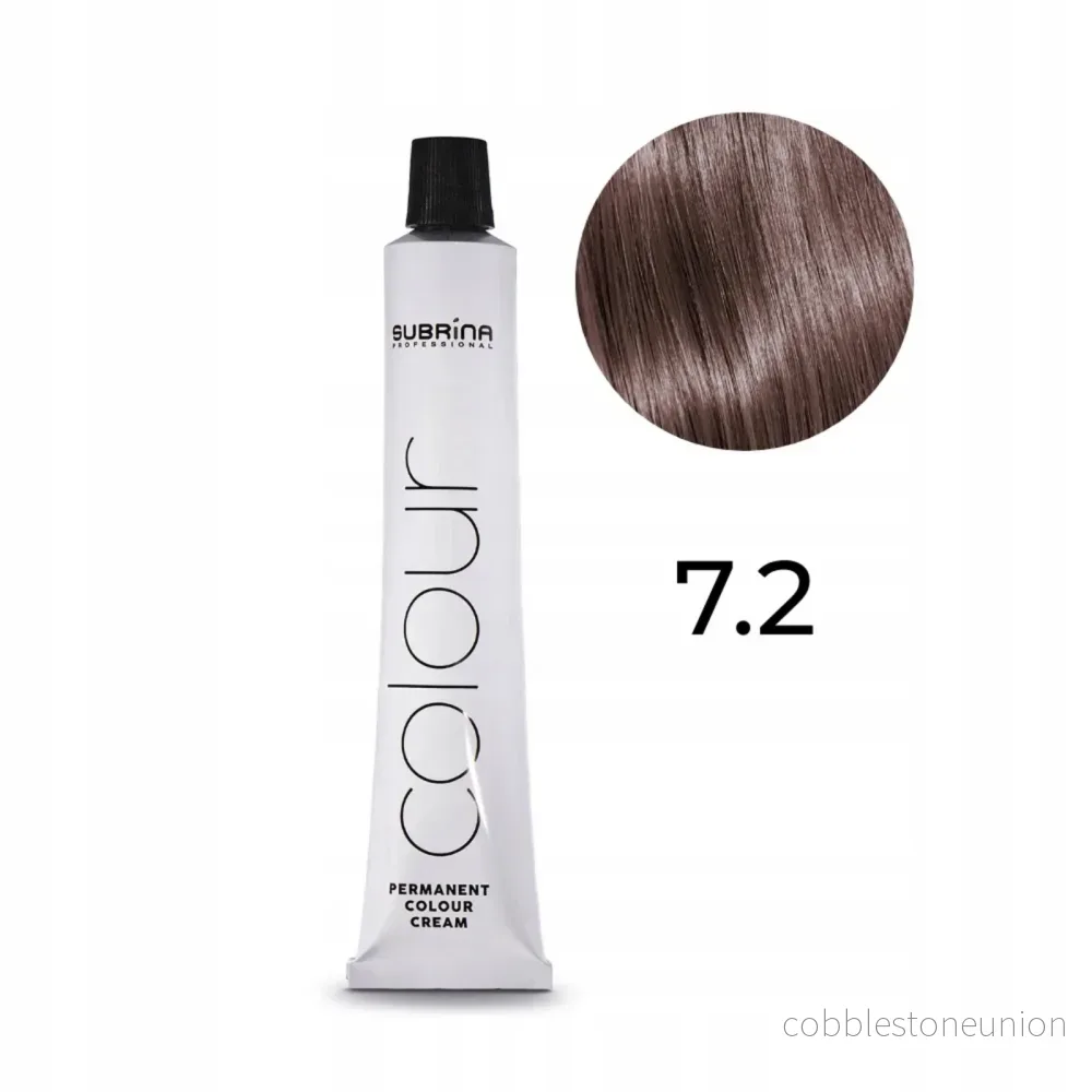 Subrina Professional, Permanent Colour, Permanent hårfärg, 7/2 Pärlemor, 100 ml
