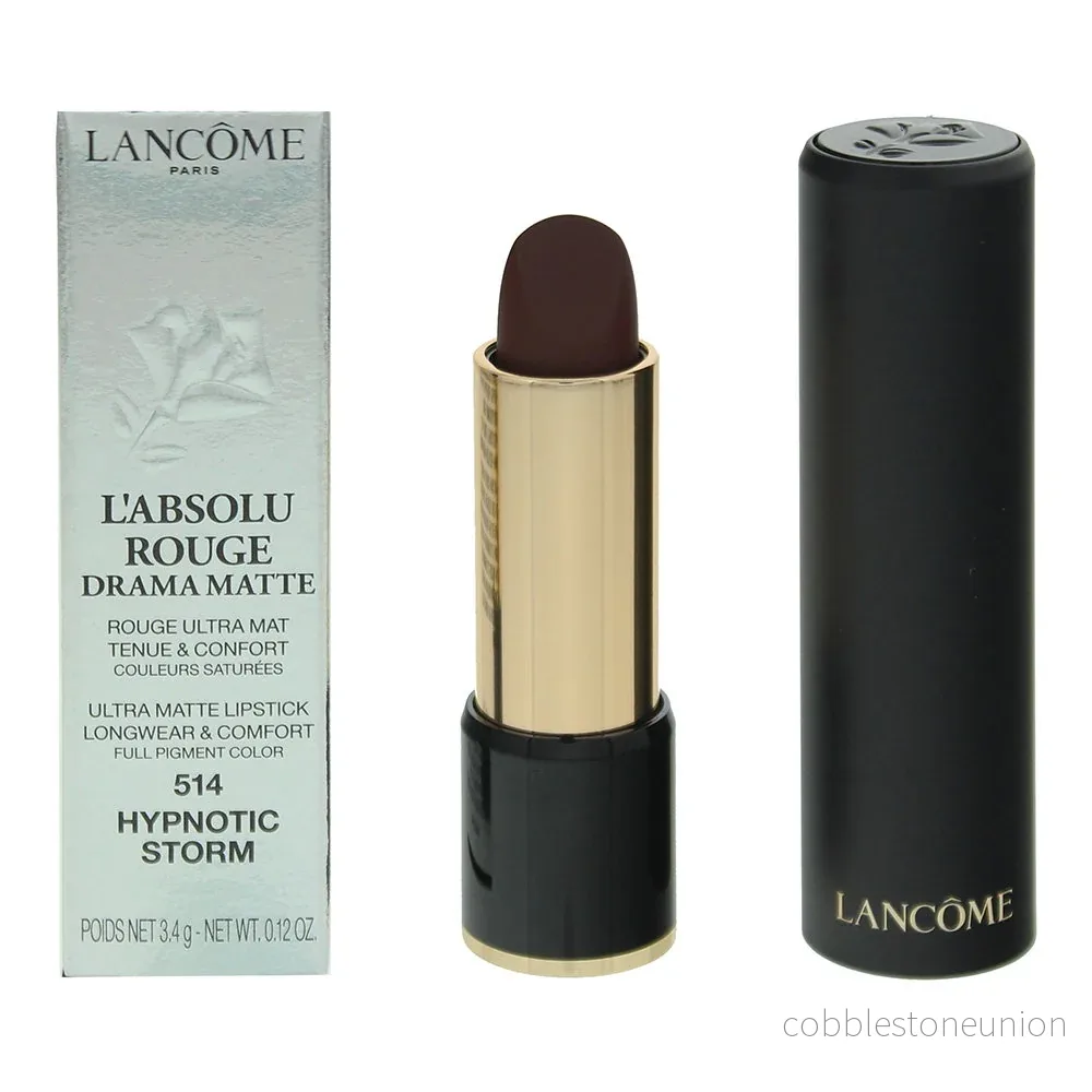 Lancome, L’Absolu Rouge Drama Matte, Matt, Krämigt läppstift, 514, Hypnotic Storm, 3.4 g Lancome, L’Absolu Rouge Drama Matte, Matt, Krämigt läppstift, 514, Hypnotic Storm, 3.4 g