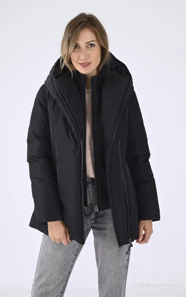 Black ADALI-NFR Down Jacket - Women - Bild 2