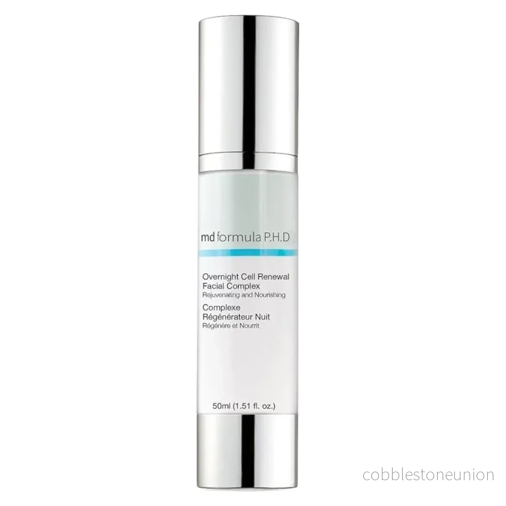 MD Formula P.H.D, Cellförnyelse över natten, Förnyelse, På natten, Kräm, För ansiktet, 50 ml