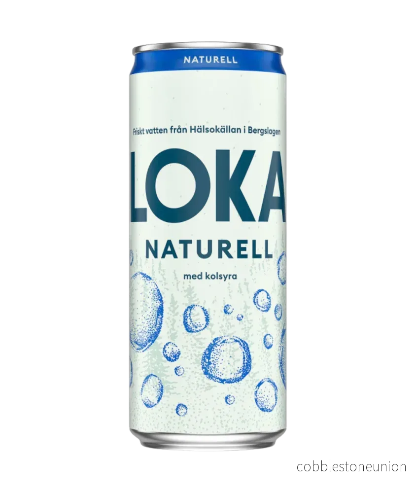 Loka Naturell 33cl burk 20-pack