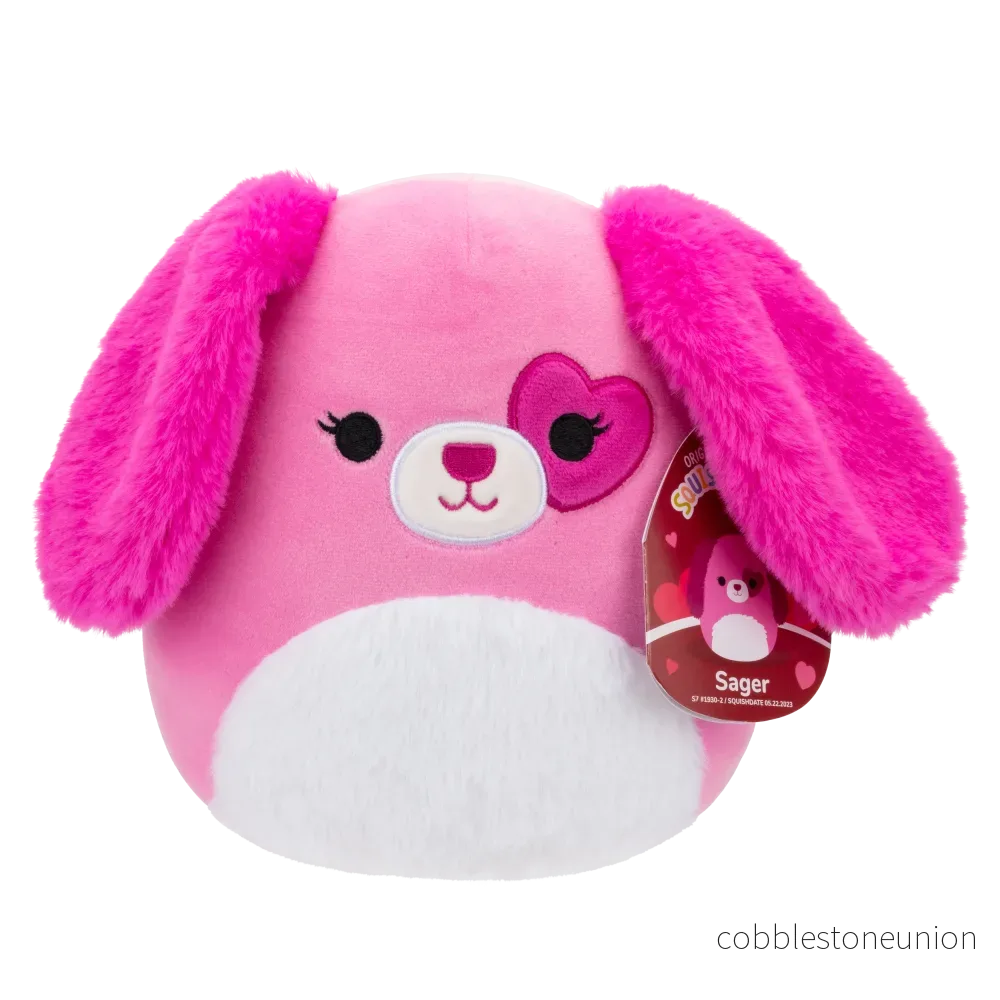 Squishmallows 19 Cm Sager The Pink Dog