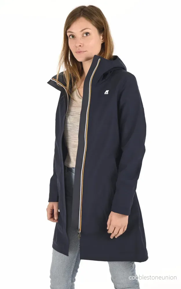 Stephy Navy Blue Windbreaker - Women - Bild 2