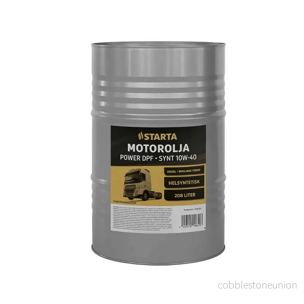 Motorolja Power DPF+ Synt 10W-40 208 L