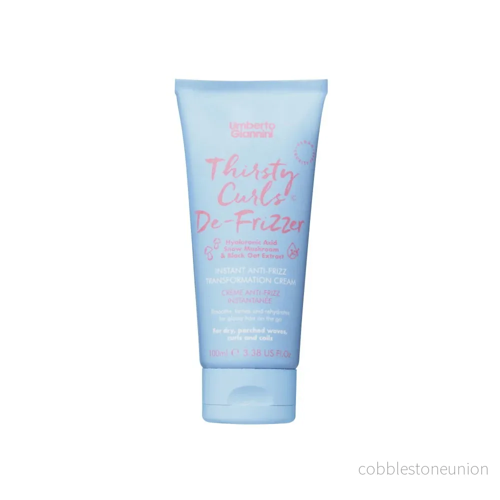 Umberto Giannini, Thirsty Curls, Leave-in krämbehandling för hår, Hydrating & Anti-Frizz, 100 ml Umberto Giannini, Thirsty Curls, Leave-in krämbehandling för hår, Hydrating & Anti-Frizz, 100 ml