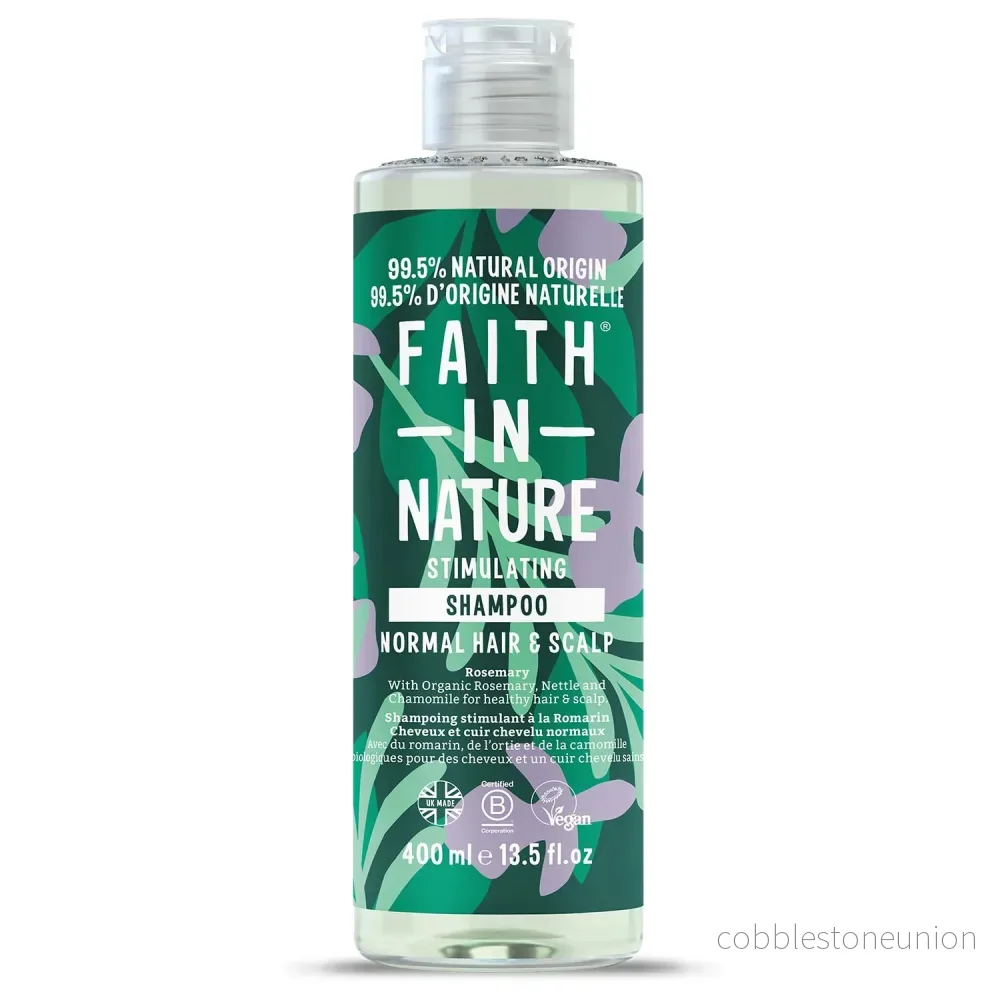 Faith In Nature, Rosemary, Hårschampo, Stimulerande, 400 ml Faith In Nature, Rosemary, Hårschampo, Stimulerande, 400 ml