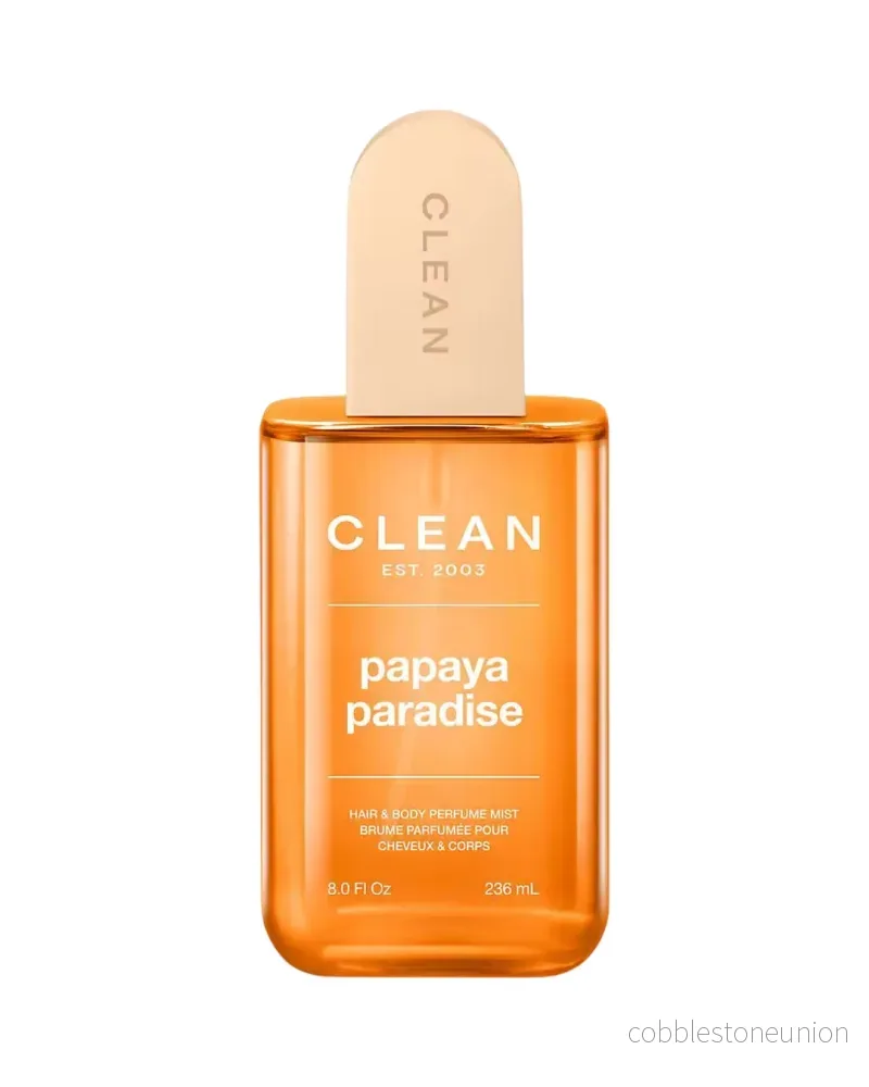 Clean, Papaya Paradise, Doftande hårmist, För kvinnor, 236 ml Clean, Papaya Paradise, Doftande hårmist, För kvinnor, 236 ml