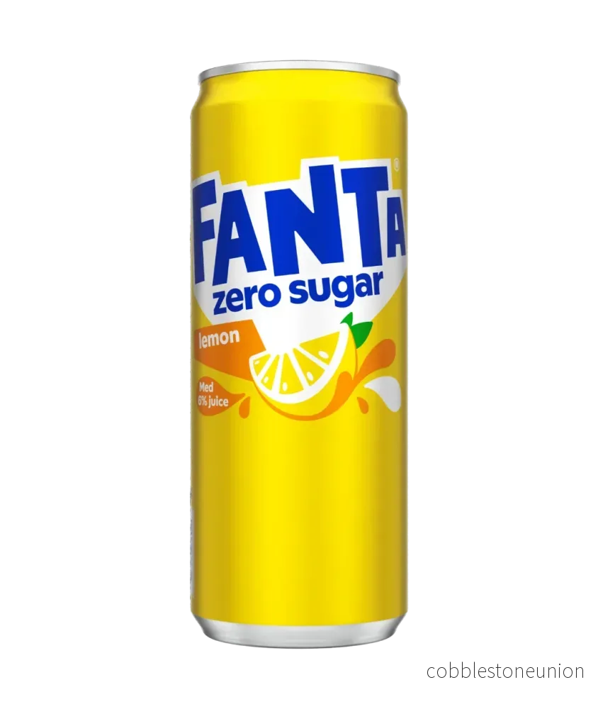 Fanta Lemon Zero 33cl burk 20-pack Fanta Lemon Zero 33cl burk 20-pack