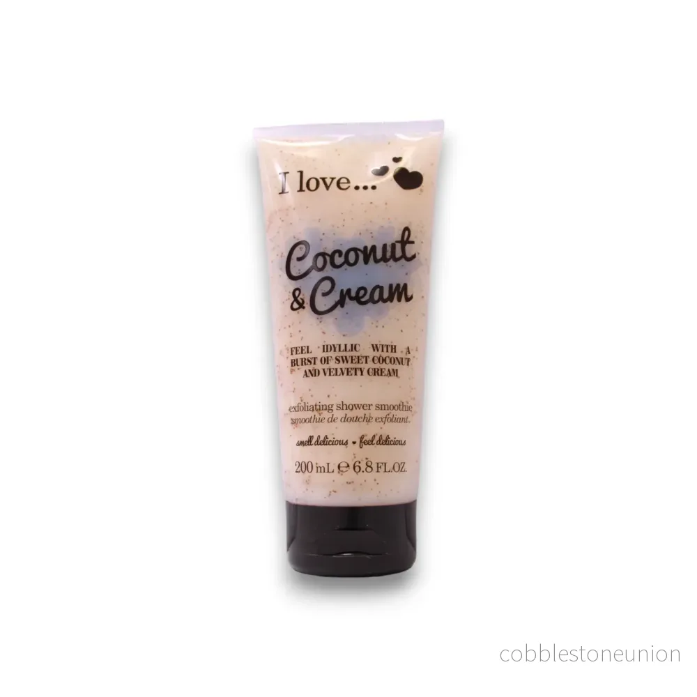 I Love, Coconut & Cream, Exfoliering, Duschgel, 200 ml - Bild 2