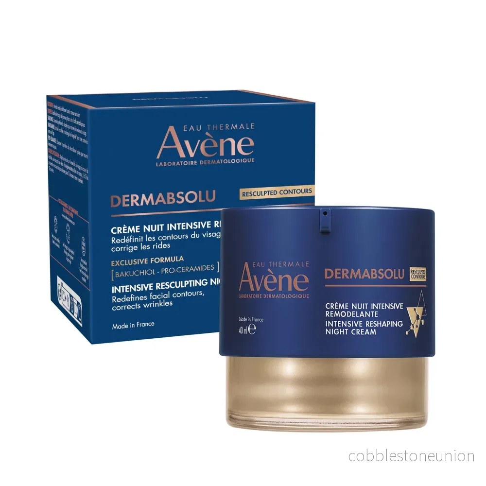 Avene, DermAbsolu, Nattcreme för omformning, För ansikte & hals, 40 ml - Bild 2