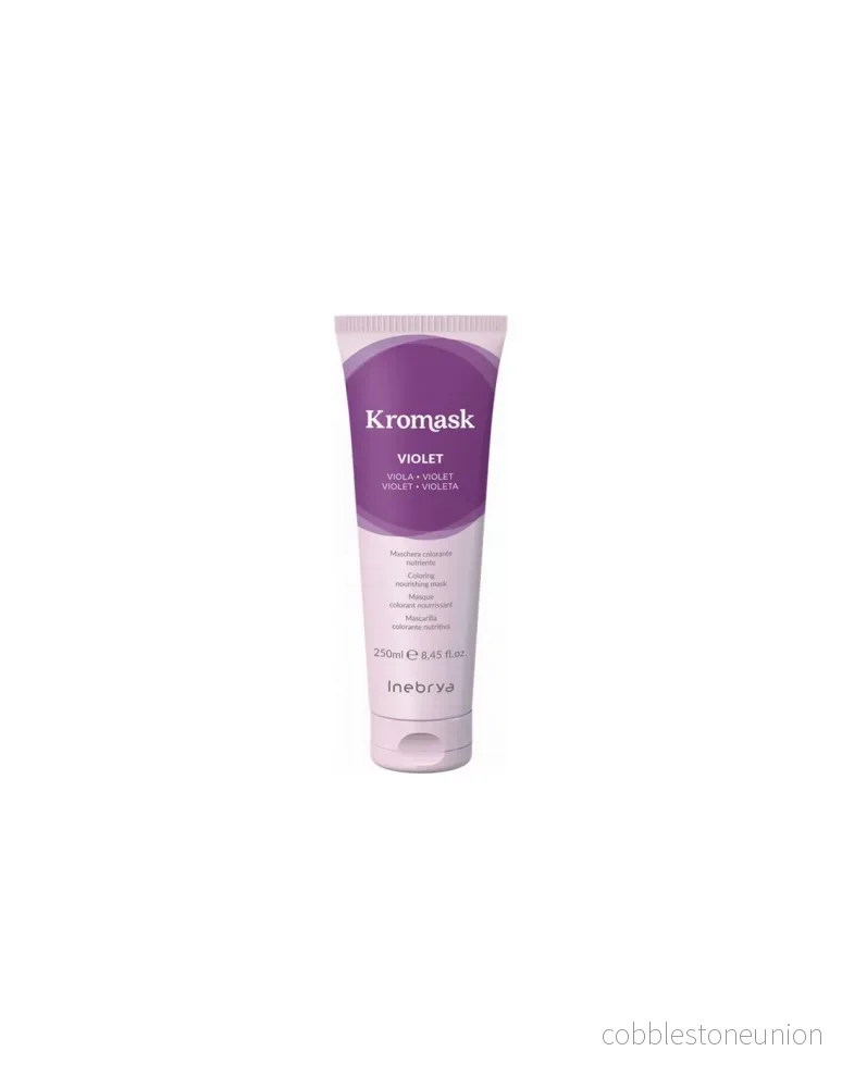 Inebrya, Kromask, Hårfärgningskräm mask, Näringsrik, Violet, 250 ml Inebrya, Kromask, Hårfärgningskräm mask, Näringsrik, Violet, 250 ml