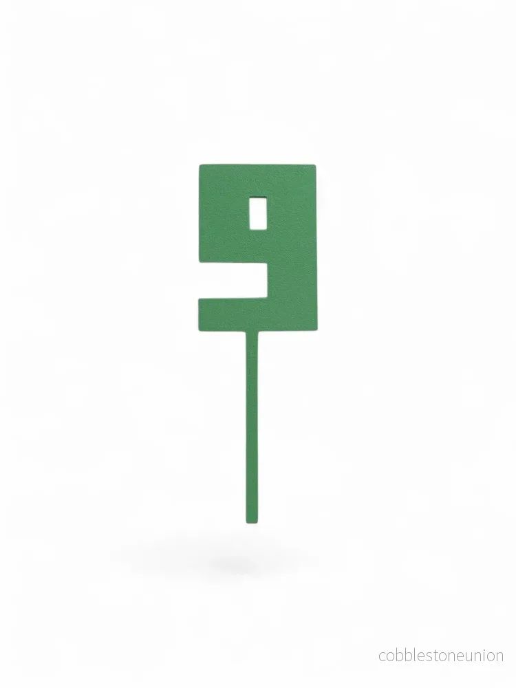 Cake Topper Minecraft Siffra - 9