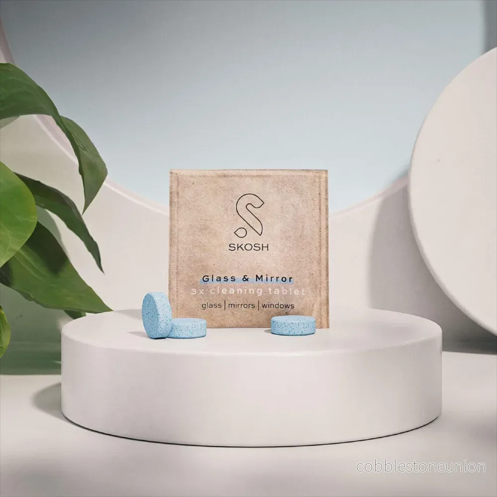 Skosh Glas & Spegel Rengöringstabletter | 3 st