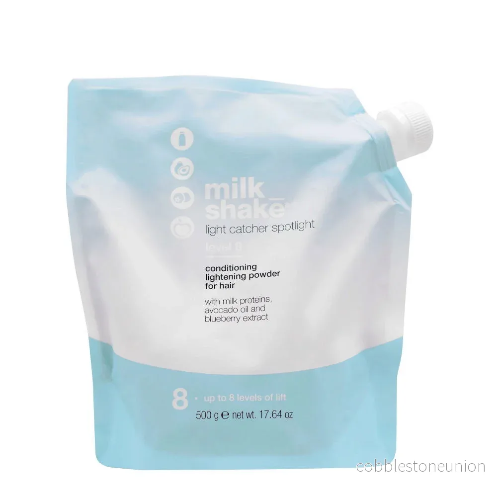 Milk Shake, Light Catcher, Upp till 8 stegs blekning, Håroxideringspulver, 500 g Milk Shake, Light Catcher, Upp till 8 stegs blekning, Håroxideringspulver, 500 g