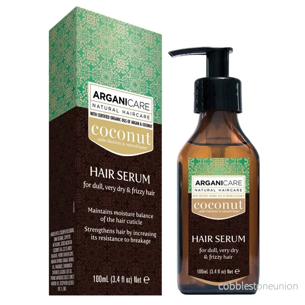 Arganicare, Coconut, Hårserum, Strengthening & Nourishing, 100 ml Arganicare, Coconut, Hårserum, Strengthening & Nourishing, 100 ml
