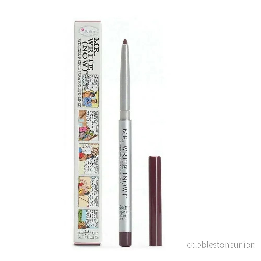 The Balm, Mr.Write(Now), Precision, Gelögonpenna, B. Bordeaux, 0.28 g The Balm, Mr.Write(Now), Precision, Gelögonpenna, B. Bordeaux, 0.28 g
