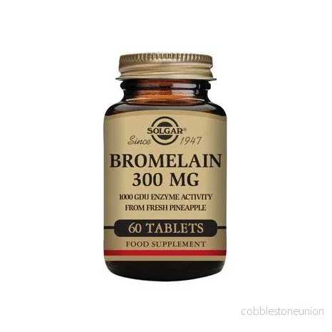 Solgar Bromelain 300 mg 60 kapslar