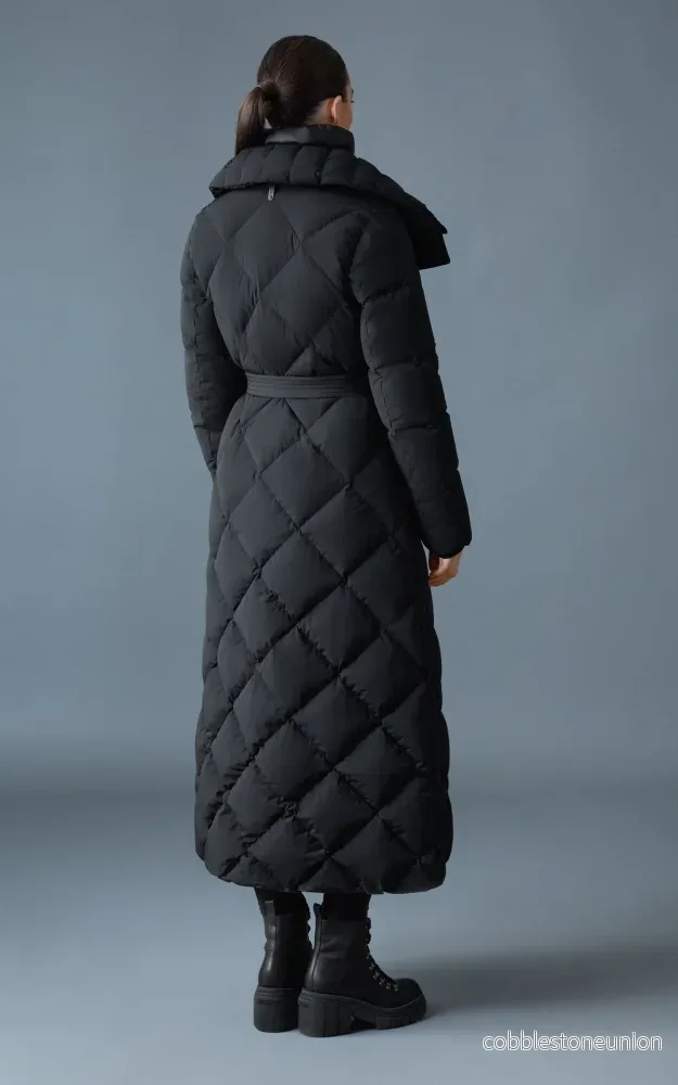 Black Laurella 2-in-1 Long Down Jacket - Women - Bild 3