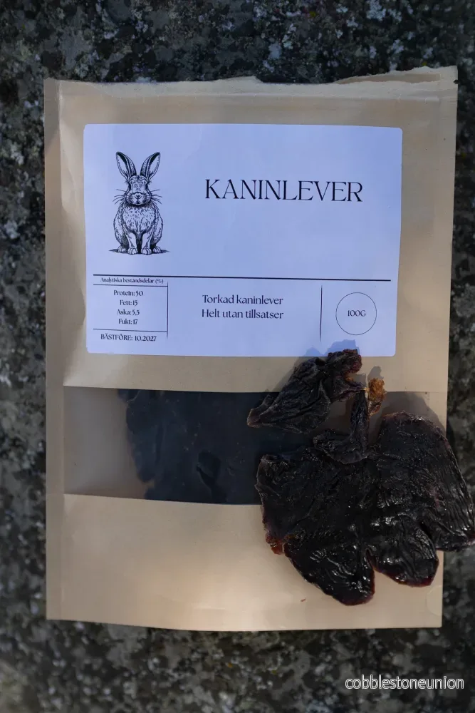 Kaninlever – mjuka och smakrika bitar för topping & belöning