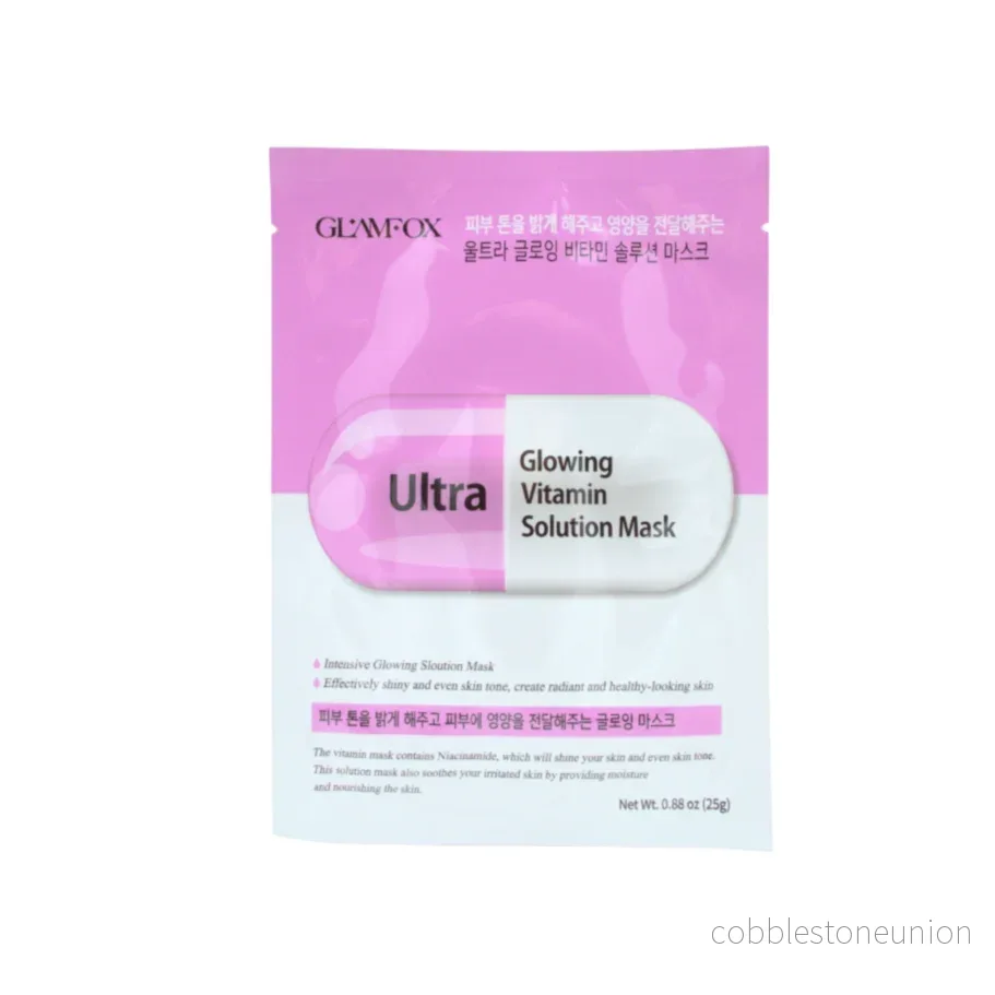 Glamfox, Ultra, Lysande, Ansiktsmask, För ansiktet, 25 g Glamfox, Ultra, Lysande, Ansiktsmask, För ansiktet, 25 g
