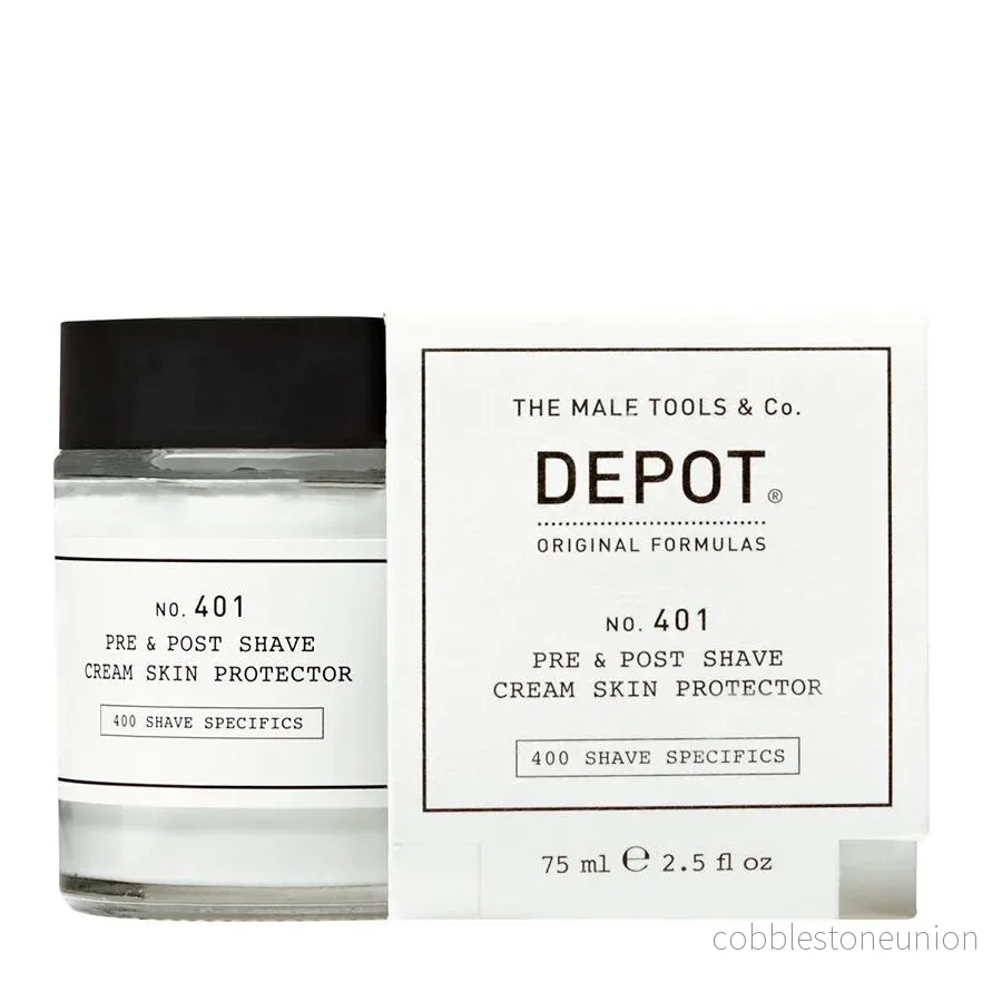 Depot, 400 Shave Specifics No. 401, Soothing, Pre and Post Shave Cream, 75 ml