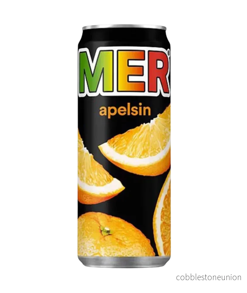 Mer Apelsin 33cl burk 12-pack Mer Apelsin 33cl burk 12-pack