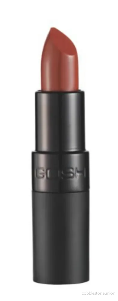 Gosh, Velvet Touch, Fragrance-free, Creamy lipstick, 122, Nougat, 4 g