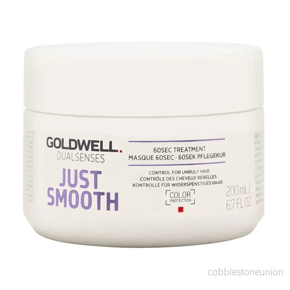 Goldwell, Just Smooth, Hårbehandlingsmask, 60 Sec Treatment, Veckovis, 200 ml