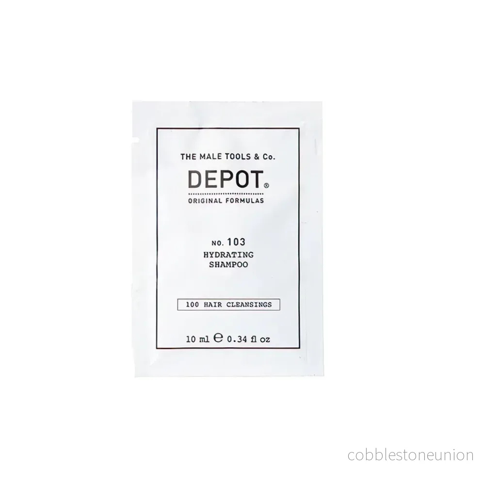 Depot, 100 Hair Cleansing No. 103, Provitamin B5, Hårschampo, För återfuktning, 10 ml Depot, 100 Hair Cleansing No. 103, Provitamin B5, Hårschampo, För återfuktning, 10 ml