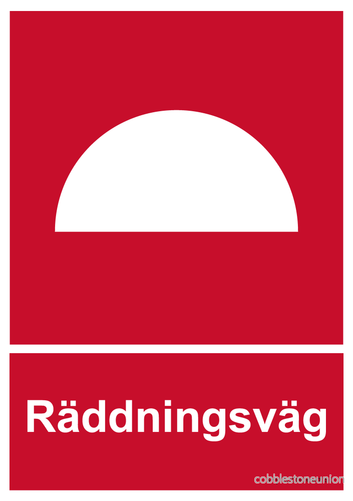 Räddningsväg