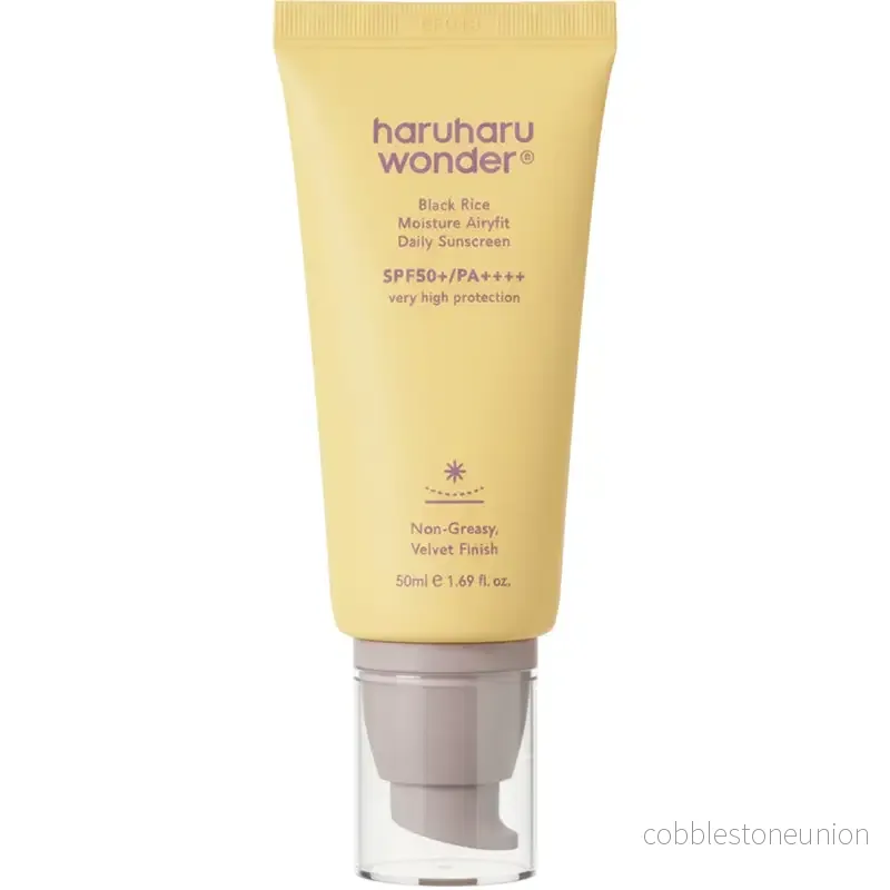 Haruharu Wonder, Black Rice, Skydd, Solkräm, För ansiktet, SPF50+, 50 ml Haruharu Wonder, Black Rice, Skydd, Solkräm, För ansiktet, SPF50+, 50 ml