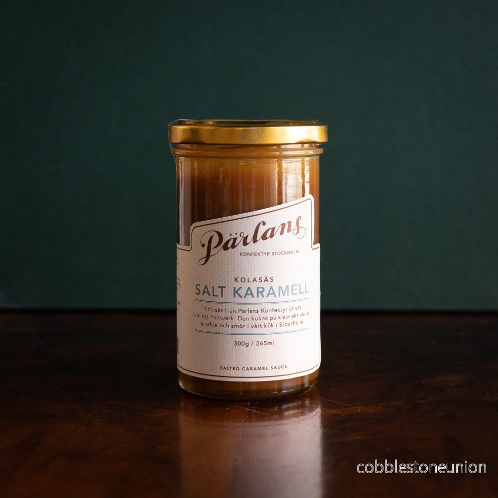 caramel sauce SALTED CARAMEL jar
